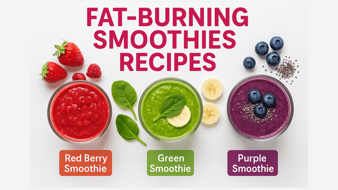 Cover image for the ebook: 5 Delicious Smoothies That Burn Fat Naturally